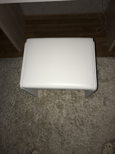 Банкетка Гламур белый фото покупателя 14